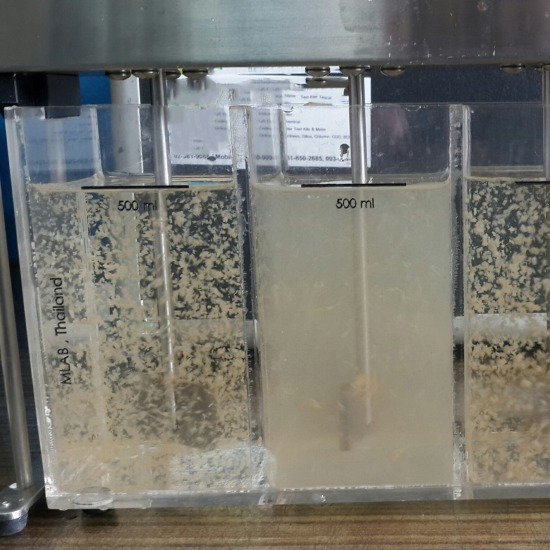 สารเคมีที่ใช้ในการตกตะกอน PAC, Polymer สารเคมีที่ใช้ในการตกตะกอน  PAC  Polymer  การใช้สารเคมีทดสอบในการตกตะกอน  การทำ Jar Test  การออกแบบระบบน้ำเสีย  การออกแบบระบบบำบัดน้ำดี 
